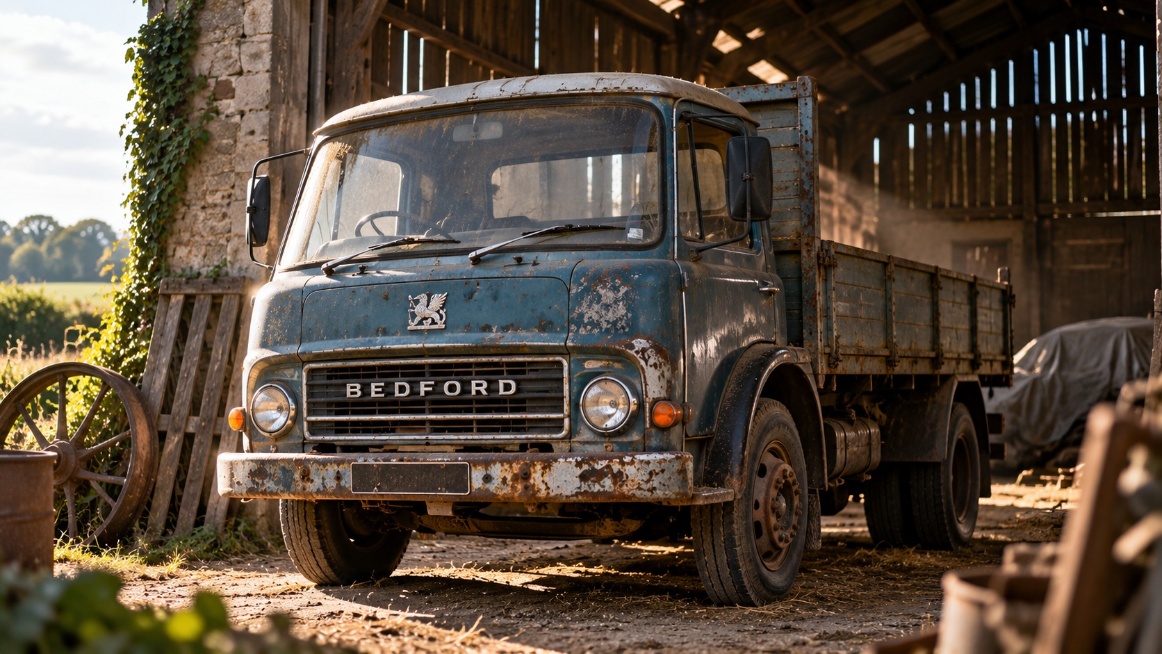 Classic Bedford truck barn find for sale in the UK