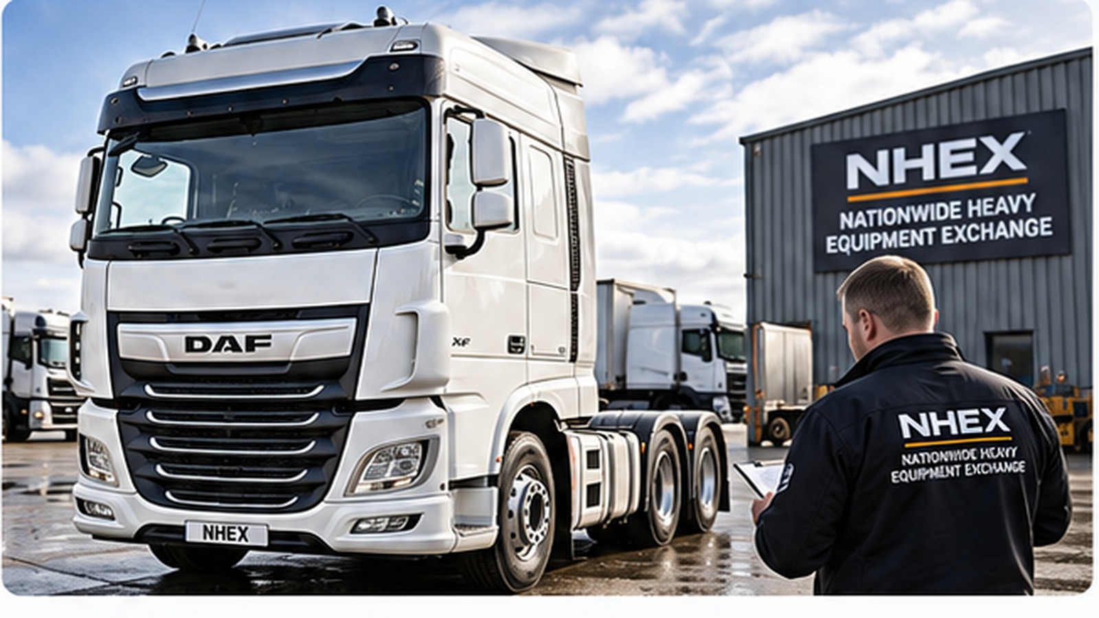 DAF truck for sale to UK HGV buyer